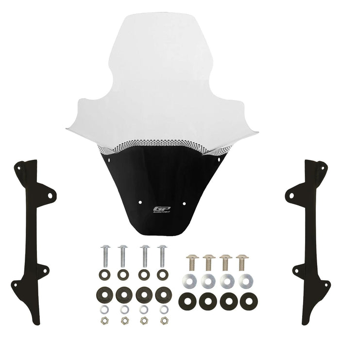 GP Kompozit Windshield Windscreen With Handguard Clear Compatible For Honda PCX125 / PCX150 2025