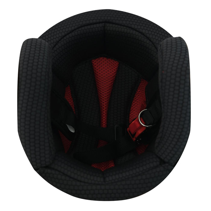 GP GX MKS005-GNG Open Face Motorcycle Helmet with Clear Visor – Bright Nardo Grey