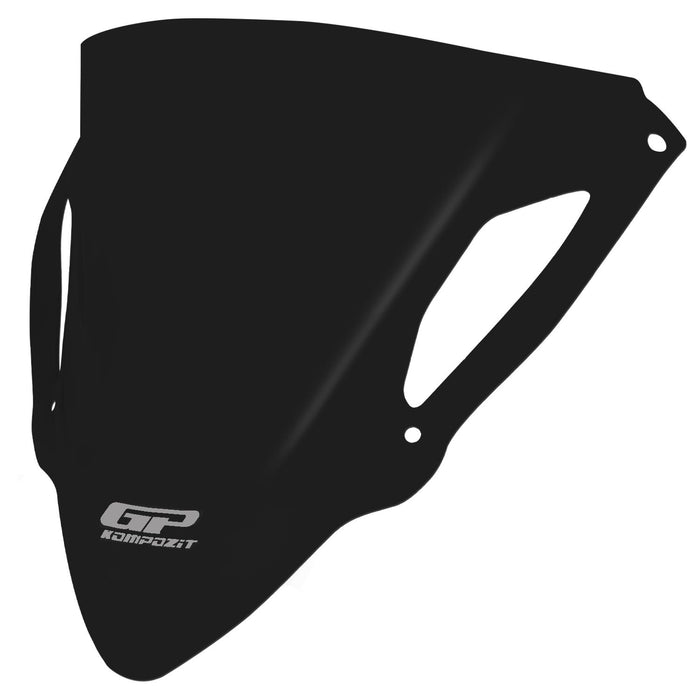 GP Kompozit Windshield Windscreen Black Compatible For Kawasaki ZX-6R 2024-2025