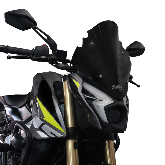 GP Kompozit Windshield Windscreen Black Compatible For Bajaj Pulsar NS400z 2025