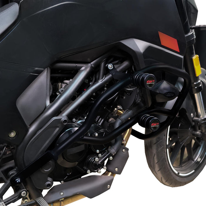 GP Kompozit Engine Protector Crash Bars Black Compatible For Peugeot PM-01 2023-2025