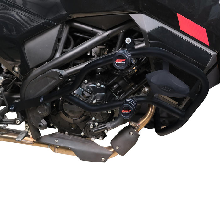 GP Kompozit Engine Protector Crash Bars Black Compatible For Peugeot PM-01 2023-2025