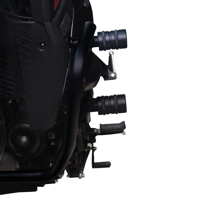 GP Kompozit Engine Protector Crash Bars Black Compatible For Peugeot PM-01 2023-2025