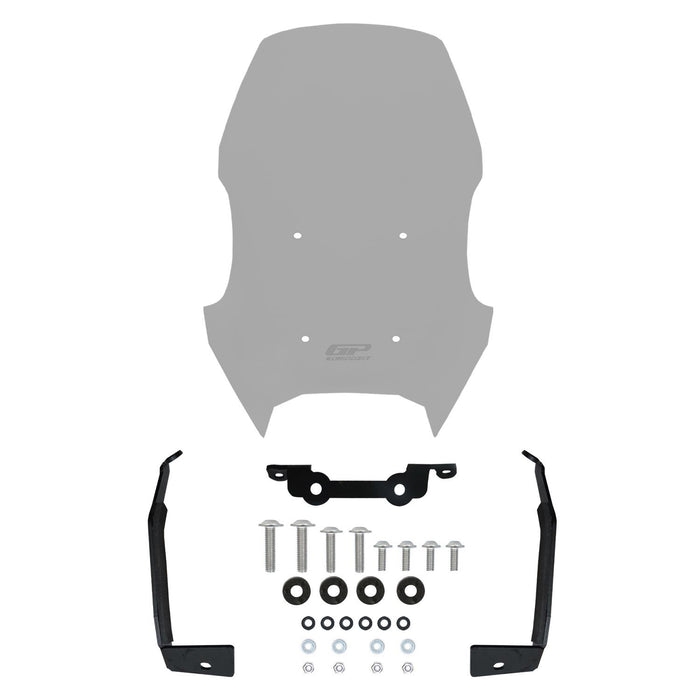 GP Kompozit Touring Windshield Windscreen Smoked Compatible For Peugeot PM-01 2023-2025