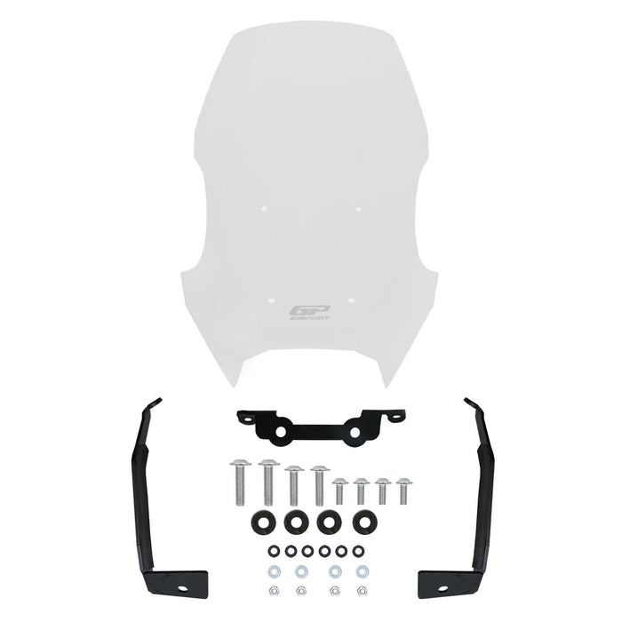 GP Kompozit Touring Windshield Windscreen Clear Compatible For Peugeot PM-01 2023-2025