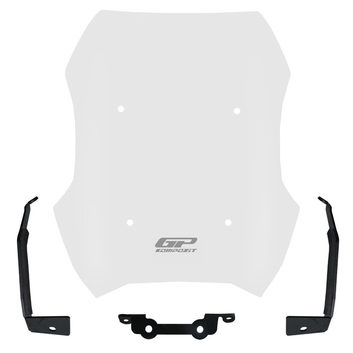 GP Kompozit Sport Windshield Windscreen Clear Compatible For Peugeot PM-01 2023-2025