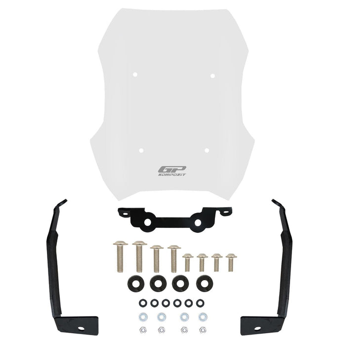 GP Kompozit Sport Windshield Windscreen Clear Compatible For Peugeot PM-01 2023-2025