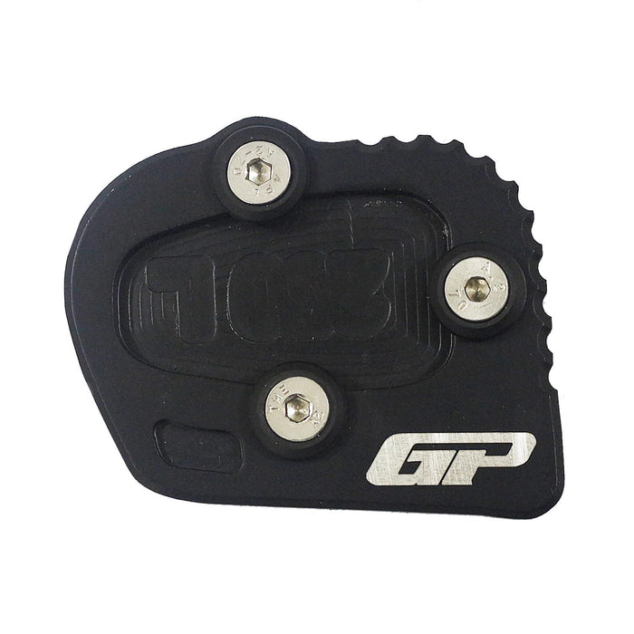 GP Kompozit Kickstand Side Stand Plate Pad Black Compatible For Honda CRF250L 2013-2016