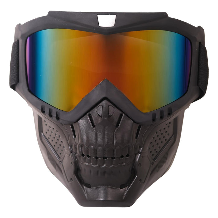 GP Kompozit MSK002 Enduro Off-Road Mirrored Motorcycle Goggles – Motocross ATV Universal Goggle