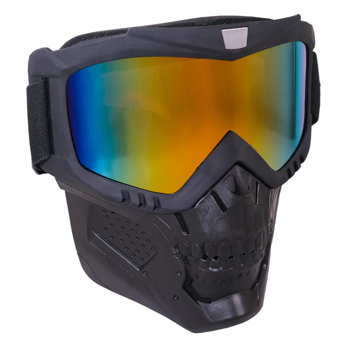 GP Kompozit MSK002 Enduro Off-Road Mirrored Motorcycle Goggles – Motocross ATV Universal Goggle