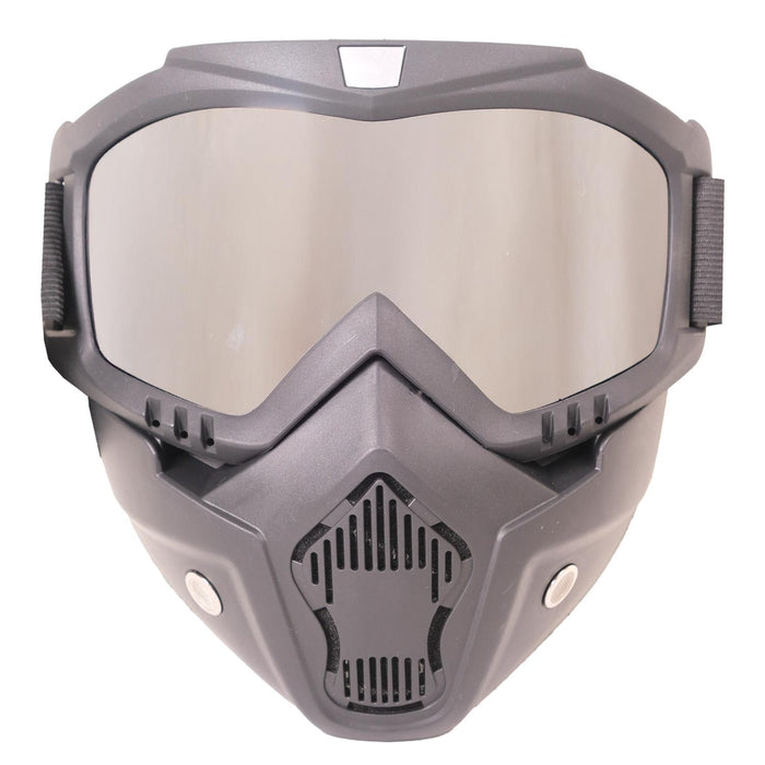 GP Kompozit MSK001 Enduro Off-Road Mirrored Motorcycle Goggles – Motocross ATV Universal Goggle