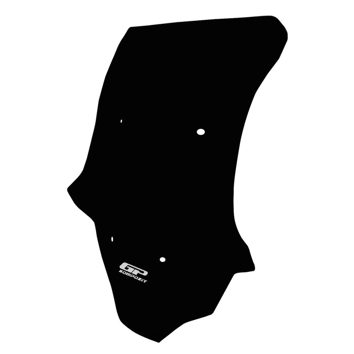 GP Kompozit Short Windshield / Windscreen Black Compatible with Honda ADV350 2023-2026