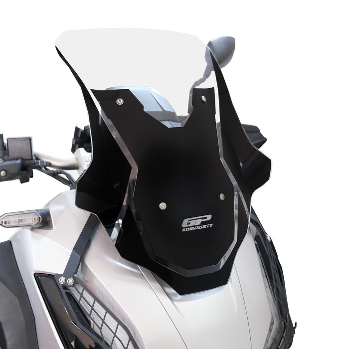 Parabrisas corto GP Kompozit / Cúpula transparente compatible con Honda ADV350 2023-2026