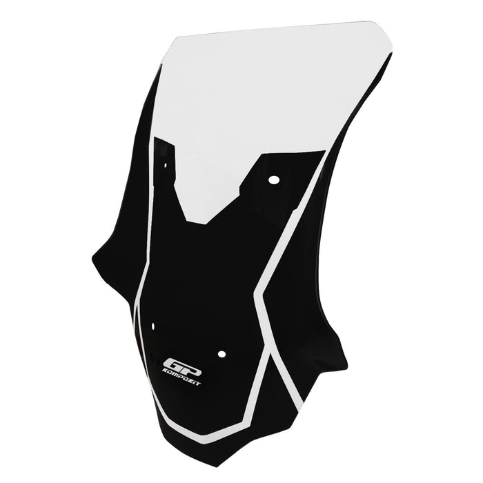Parabrisas corto GP Kompozit / Cúpula transparente compatible con Honda ADV350 2023-2026