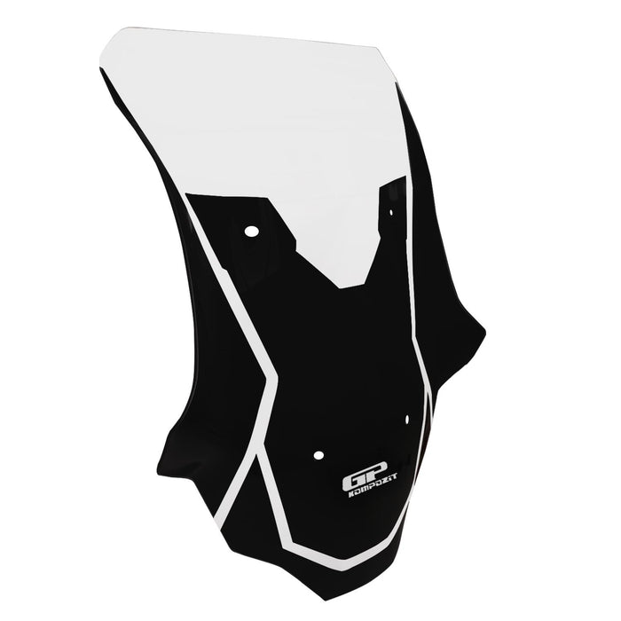 Parabrisas corto GP Kompozit / Cúpula transparente compatible con Honda ADV350 2023-2026