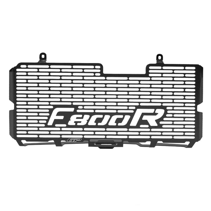 GP Kompozit Radiator Grille Guard Protector Cover Black Compatible For BMW F 800 R 2010-2013