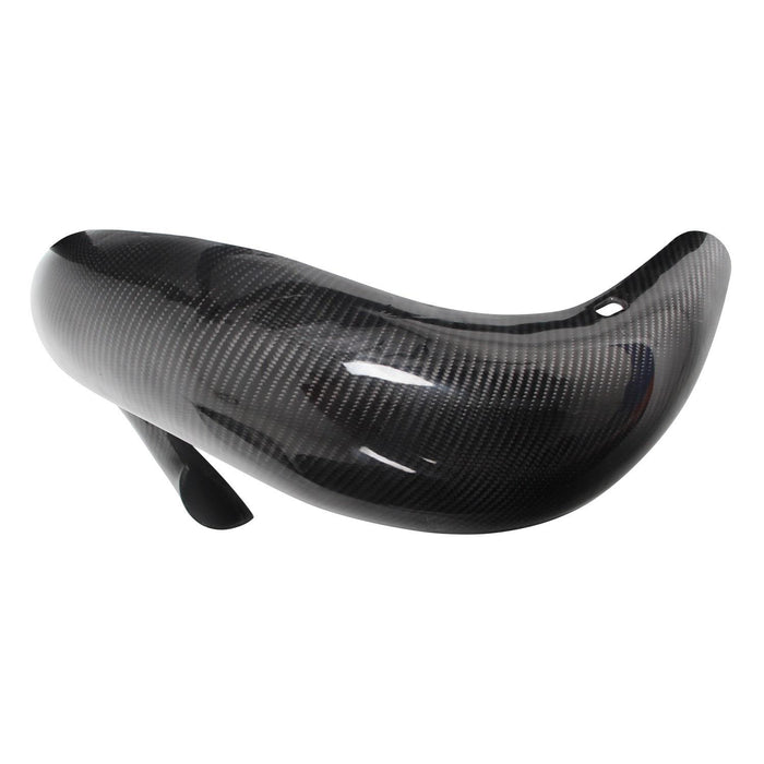 GP Kompozit Pipe Exhaust Guard Cover Carbon Fiber Compatible For KTM 250 EXC 2-Stroke 2013-2015