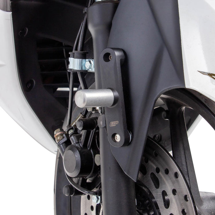 GP Kompozit Fog Light Mount Bracket Black Compatible For Arora ZRX 200 2021-2023