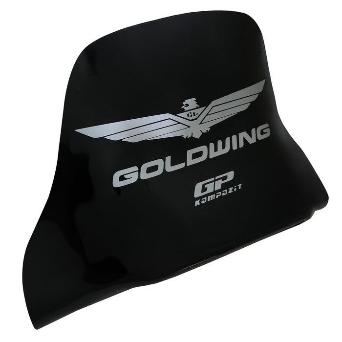 GP Kompozit Rear Windshield Windscreen Black Compatible For Honda GL1800 Gold Wing 2022-2023