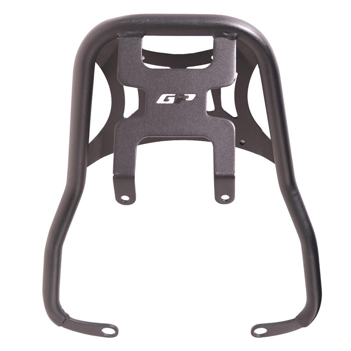 GP Kompozit Rear Luggage Rack / Top Case Carrier Black Compatible with Lambretta V125 / V200 Special 2021-2024