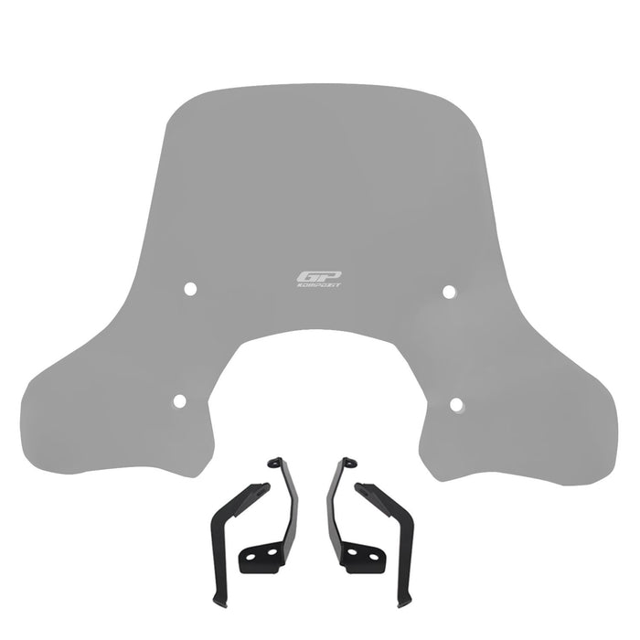 GP Kompozit Windshield Windscreen Smoked Compatible For Lambretta V125 / V200 Special 2021-2023