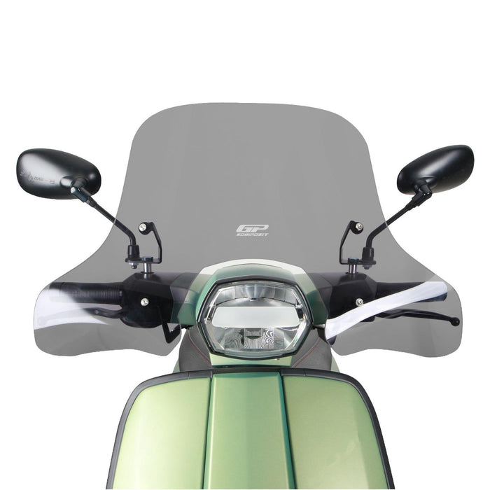 GP Kompozit Windshield Windscreen Smoked Compatible For Lambretta V125 / V200 Special 2021-2023