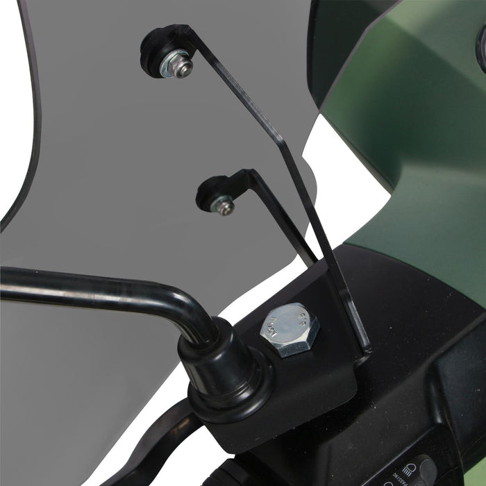 GP Kompozit Windshield Windscreen Smoked Compatible For Lambretta V125 / V200 Special 2021-2023