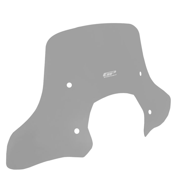 GP Kompozit Windshield Windscreen Smoked Compatible For Lambretta V125 / V200 Special 2021-2023