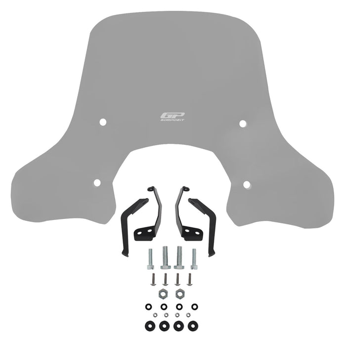 GP Kompozit Windshield Windscreen Smoked Compatible For Lambretta V125 / V200 Special 2021-2023