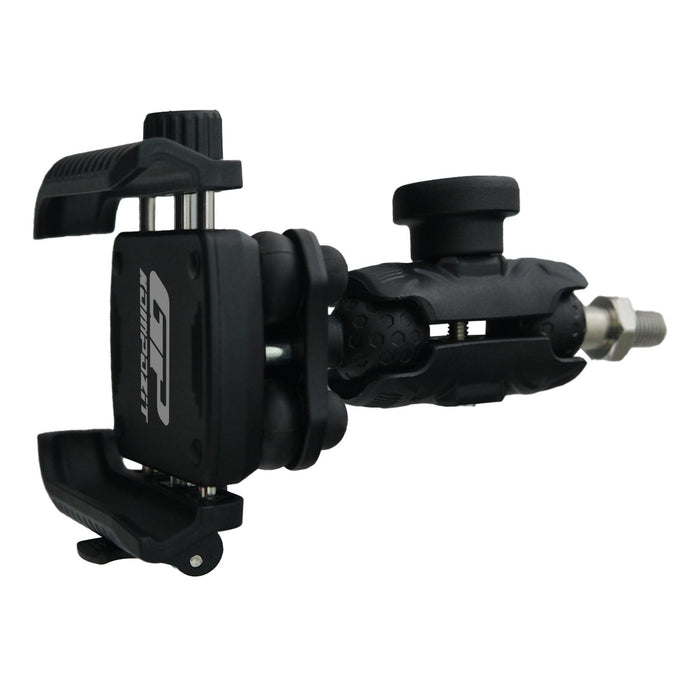 GP Kompozit Phone Holder with Vibration Module Black Compatible with CFMOTO 250SR / 300SR 2020-2025