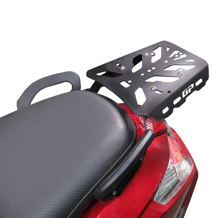 GP Kompozit Rear Luggage Rack / Top Case Carrier Black Compatible with Hero DASH 110/ DASH 125 2022-2025