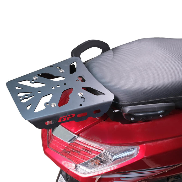 GP Kompozit Rear Luggage Rack / Top Case Carrier Black Compatible with Hero DASH 110/ DASH 125 2022-2025