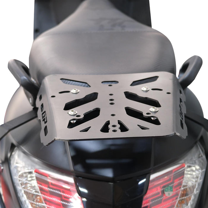 GP Kompozit Rear Luggage Rack / Top Case Carrier Black Compatible with Hero DASH 110/ DASH 125 2022-2025