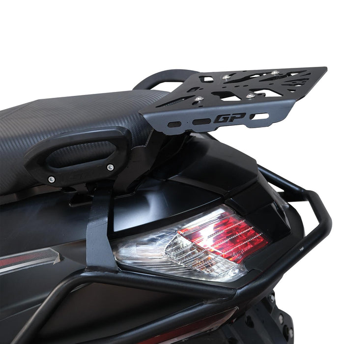 GP Kompozit Rear Luggage Rack / Top Case Carrier Black Compatible with Hero DASH 110/ DASH 125 2022-2025
