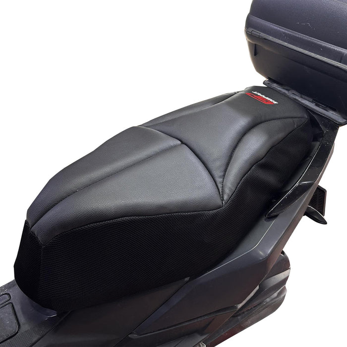 GP Kompozit Mesh Comfort Seat Cover / Protector Black Compatible with Kymco Dink R 150 2021-2024