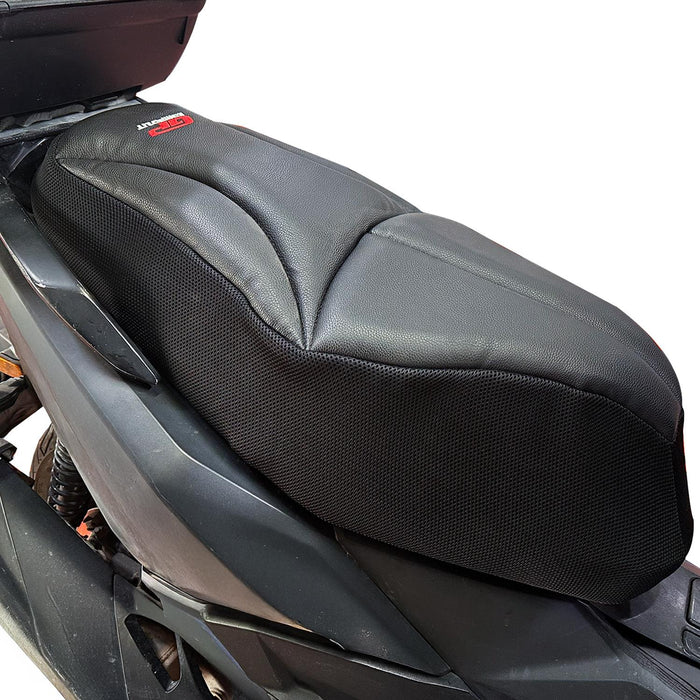 GP Kompozit Mesh Comfort Seat Cover / Protector Black Compatible with Kymco Dink R 150 2021-2024