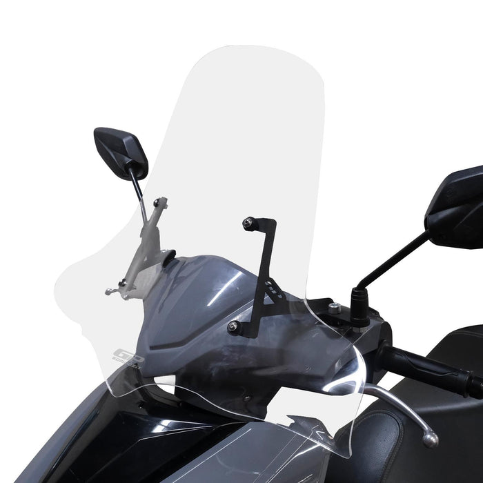 GP Kompozit Windshield / Windscreen with Handguards Transparent Compatible with RKS VRS 125 2023-2025