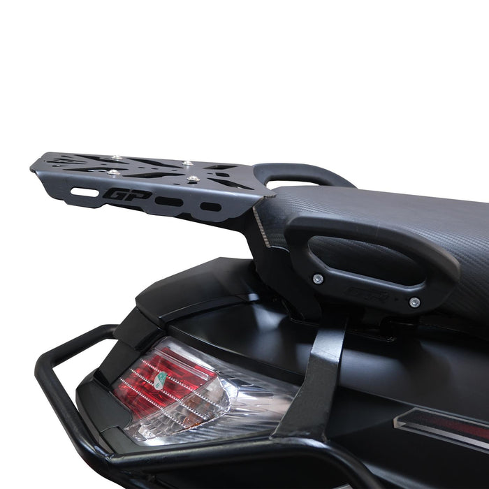 GP Kompozit Rear Luggage Rack / Top Case Carrier Black Compatible with Hero DASH 110/ DASH 125 2022-2025