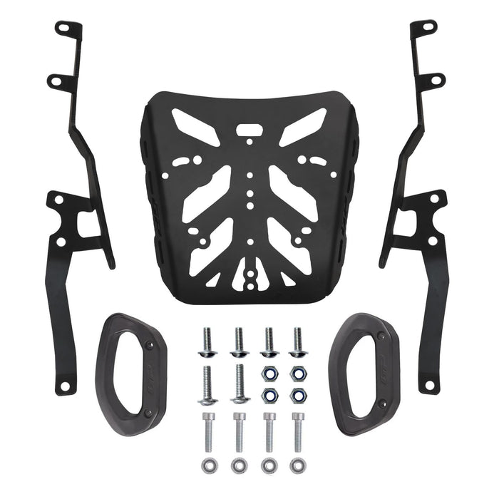 GP Kompozit Rear Luggage Rack / Top Case Carrier Black Compatible with Hero DASH 110/ DASH 125 2022-2025