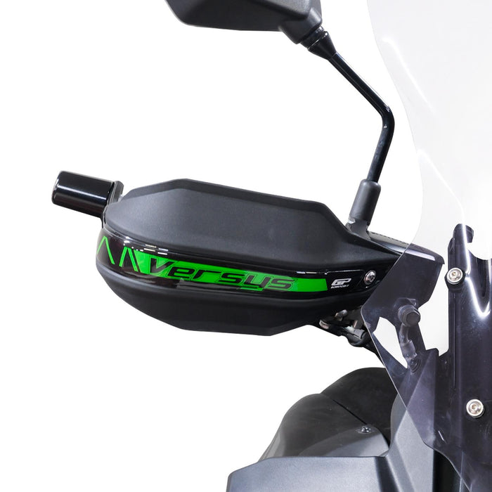 GP Kompozit Handguards / Lever Protector Black Compatible with Kawasaki Versys 650 2015-2025
