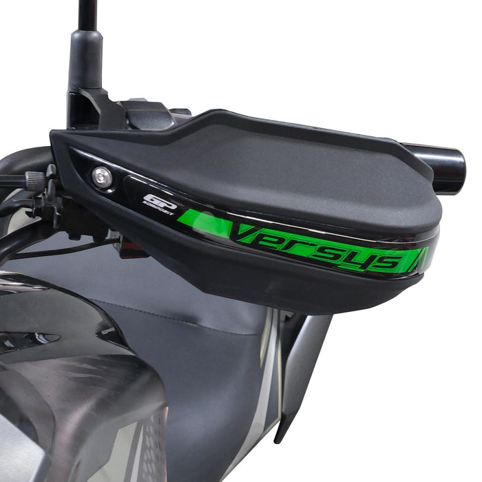 GP Kompozit Handguards / Lever Protector Black Compatible with Kawasaki Versys 650 2015-2025