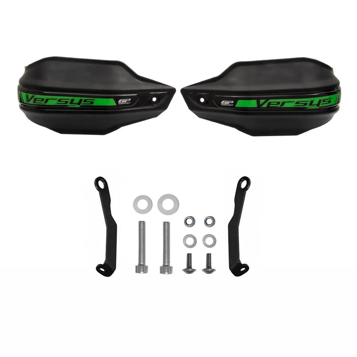 GP Kompozit Handguards / Lever Protector Black Compatible with Kawasaki Versys 650 2015-2025