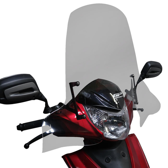 GP Kompozit Windshield / Windscreen with Handguards Smoked Compatible with Hero DASH 110 2016-2025