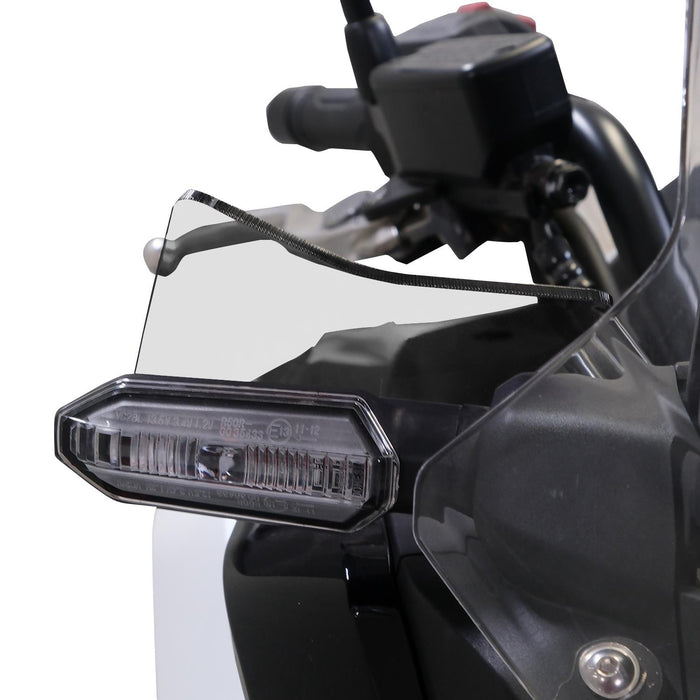 GP Kompozit Side Deflectors / Leg Guards Transparent Compatible with Honda NC750X 2025-2026