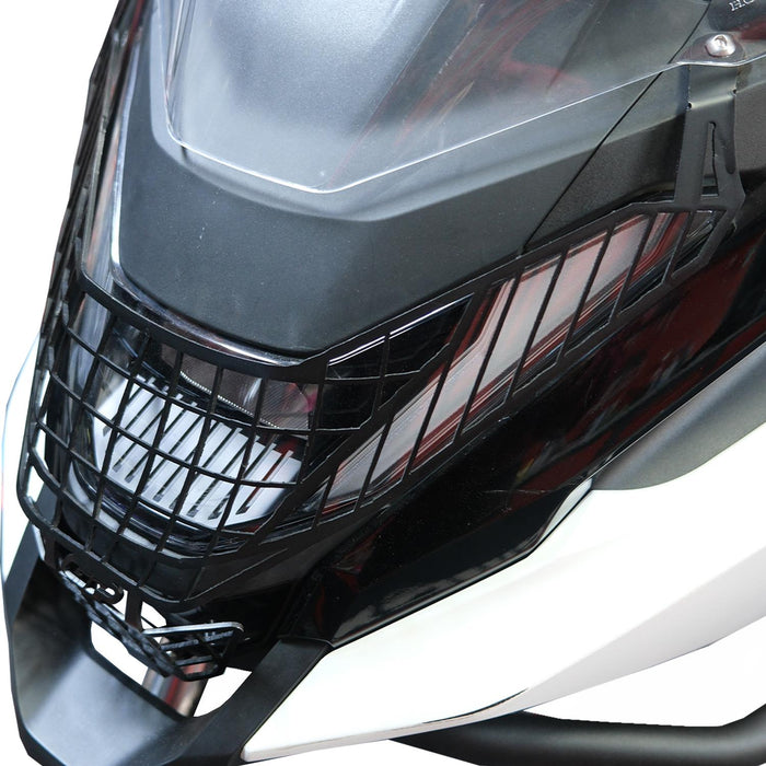 Protector/cubrecárter de faro GP Kompozit negro compatible con Honda NC750X 2025-2026