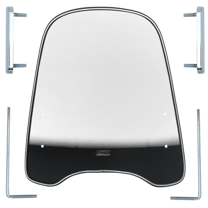 GP Kompozit MCM001 Universal Scooter Windshield / Windscreen Transparent