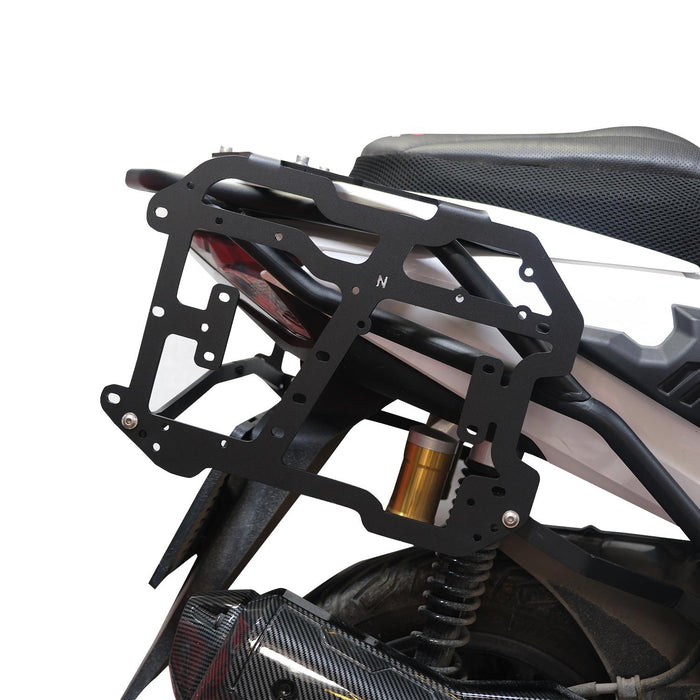 GP Kompozit Side Pannier Racks / Bag Supports Black Compatible with Honda PCX125 / PCX150 2018-2026