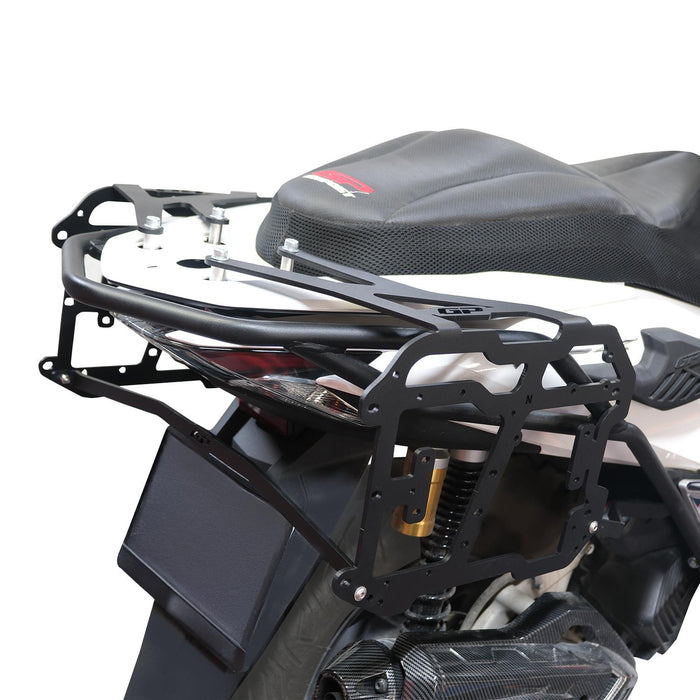 GP Kompozit Side Pannier Racks / Bag Supports Black Compatible with Honda PCX125 / PCX150 2018-2026
