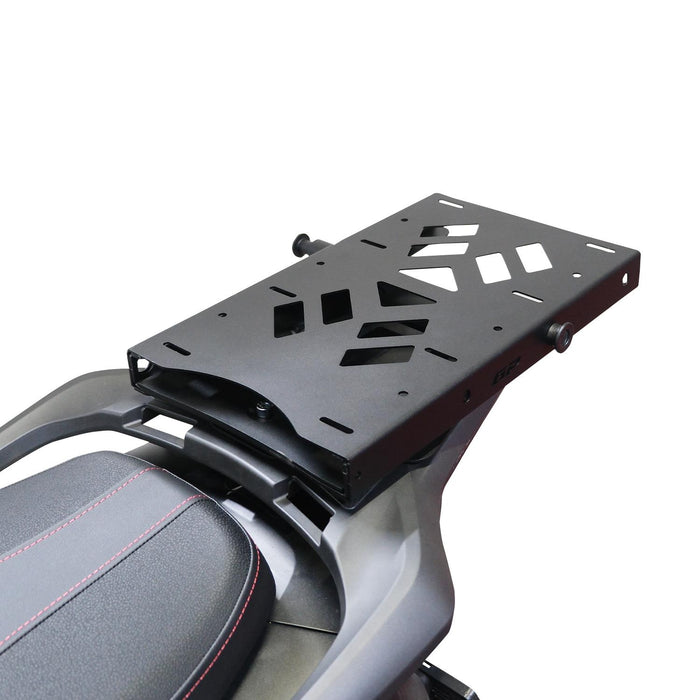 GP Kompozit Sliding Rear Luggage Rack / Carrier Black Compatible with Honda SH125i 2024-2025