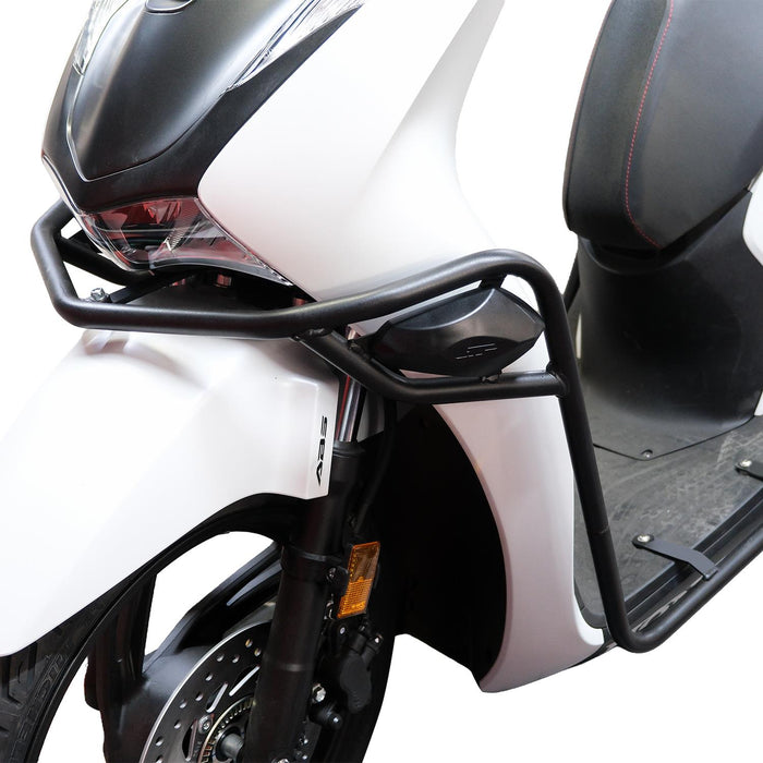 GP Kompozit Engine Guard / Crash Bar Black Compatible with Honda SH125i 2024-2025